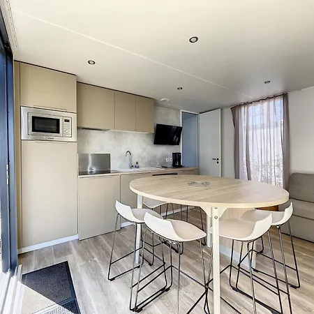 Mobil-home Confortable 6 Pers, 3 Ch, 2 Sdb, Proche Plage, Menage Inclus - Fr-1-361a-99 펜션 쥘-루빌-레팡