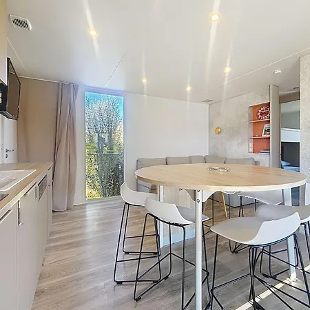 Ferienhaus Mobil-home Confortable 6 Pers, 3 Ch, 2 Sdb, Proche Plage, Menage Inclus - Fr-1-361a-99 Jullouville-les-Pins