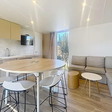 Mobil-home Confortable 6 Pers, 3 Ch, 2 Sdb, Proche Plage, Menage Inclus - Fr-1-361a-99 Jullouville-les-Pins