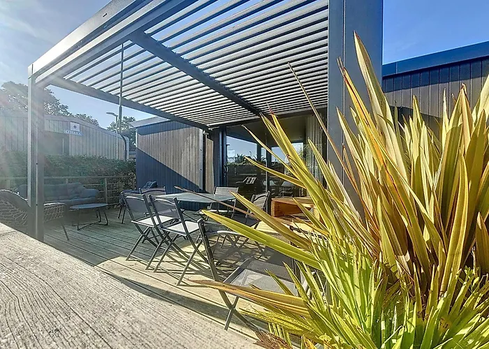 Ferienhaus Mobil-home Confortable 6 Pers, 3 Ch, 2 Sdb, Proche Plage, Menage Inclus - Fr-1-361a-99 Jullouville-les-Pins